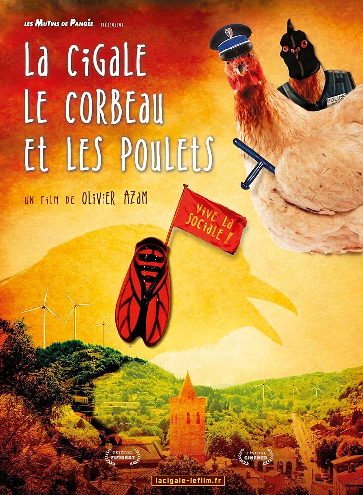La cigale, le corbeau et les poulets Films
