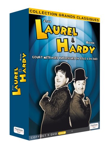Coffret 5 DVD : Laurel & Hardy Courts-metrages burlesques solo & en duo Films