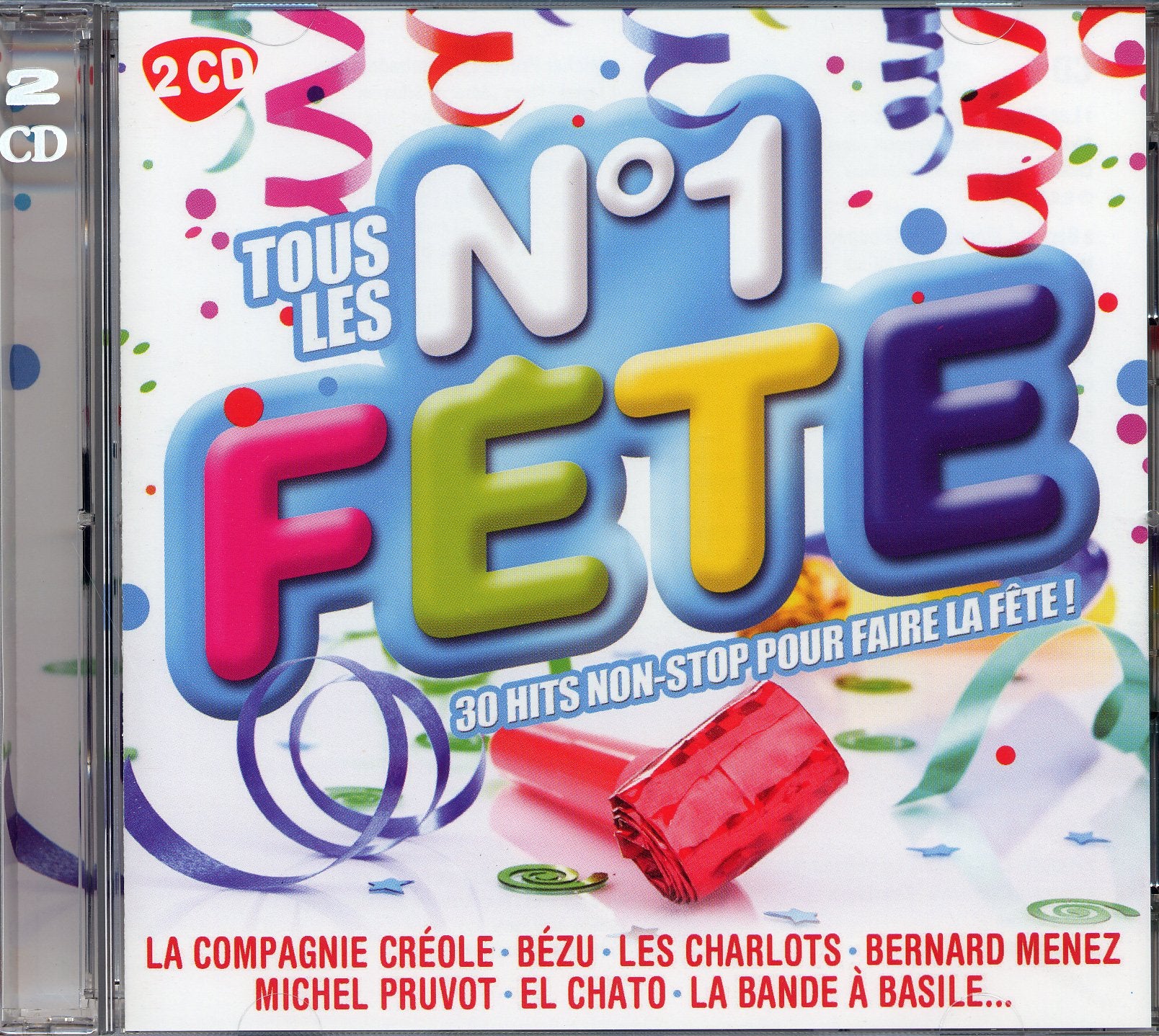 Tous Les N°1 Double CD 30 Hits Non-Stop pour Faire la Fête cd