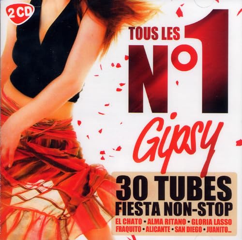 CD Tous Les N°1 Gipsy Double CD 30 Tubes Fiesta Non-stop Music