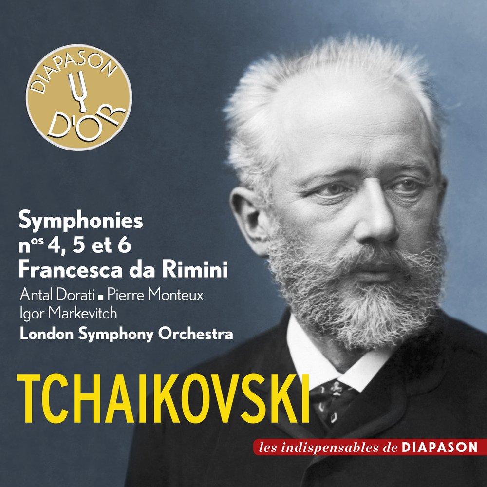 Tchaikovski : Symphonies n° 4, 5 et 6. Dorati, Monteux, Markevitch. Music for Children