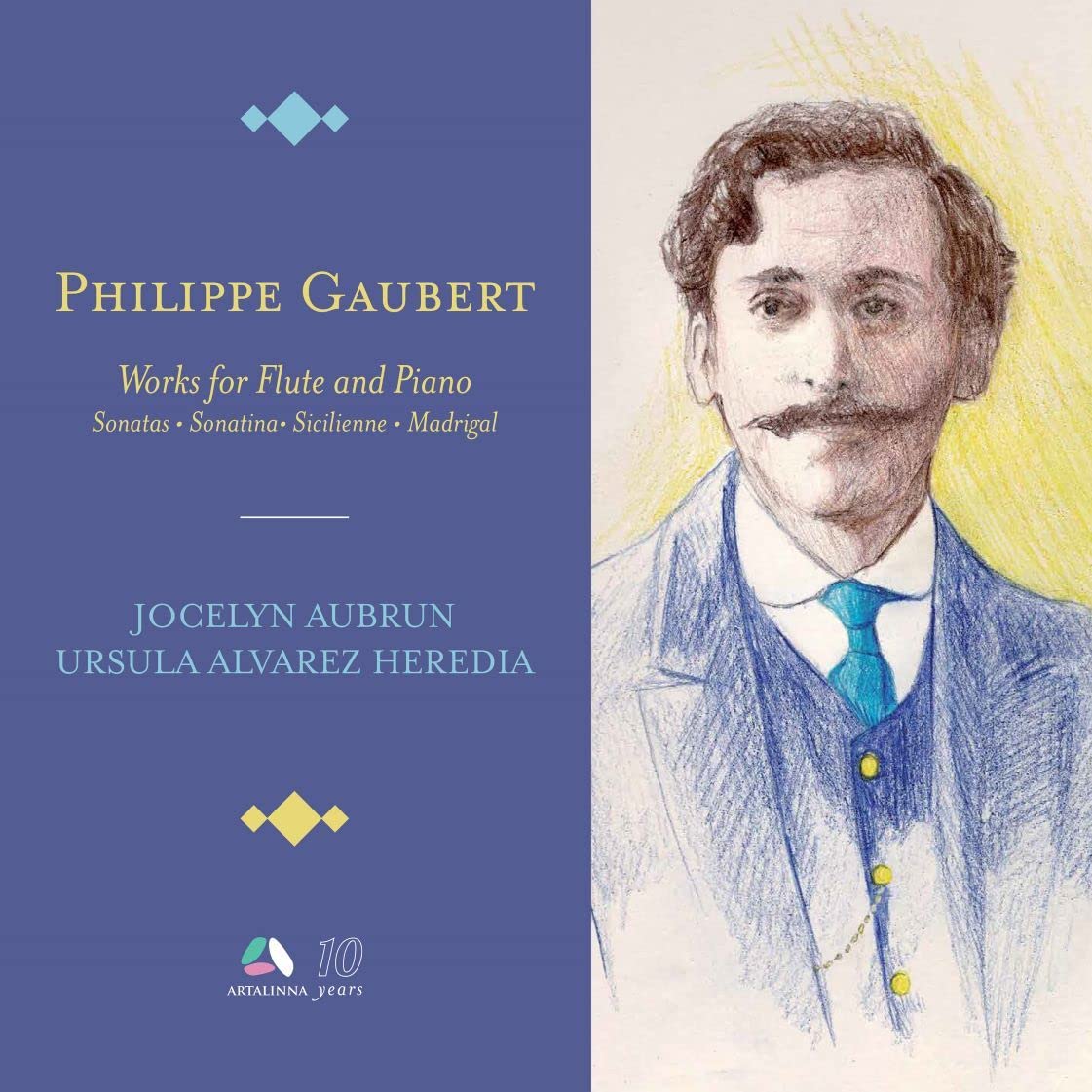 Philippe Gaubert works for Flute and Piano, Jocelyn Aubrun, Ursula Avarez Heredia cd