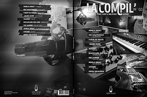 La Compil' N° 01 - Piano Voix Guitare - Aede Music book