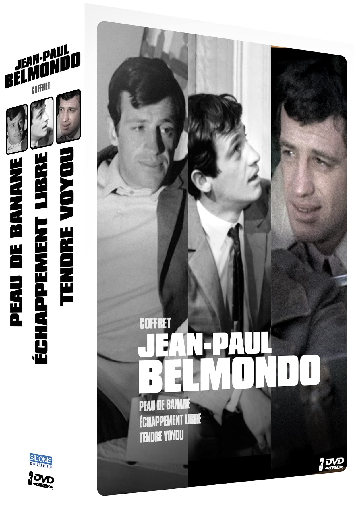 Coffret jean-paul belmondo 3 films : échappement libre ; tendre voyou ; peau de banane Movies