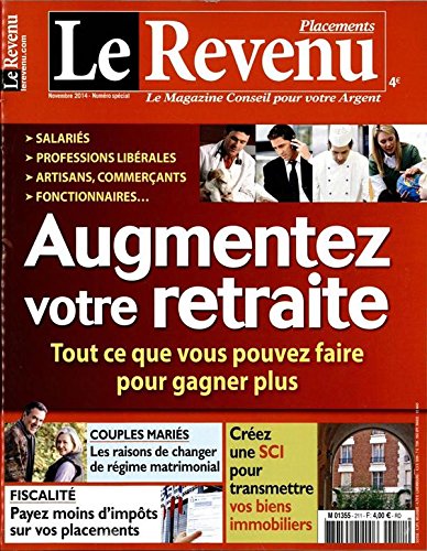 le revenu; augmentez votre retraite, tout ce que vous pouvez faire pour gagner plus cd