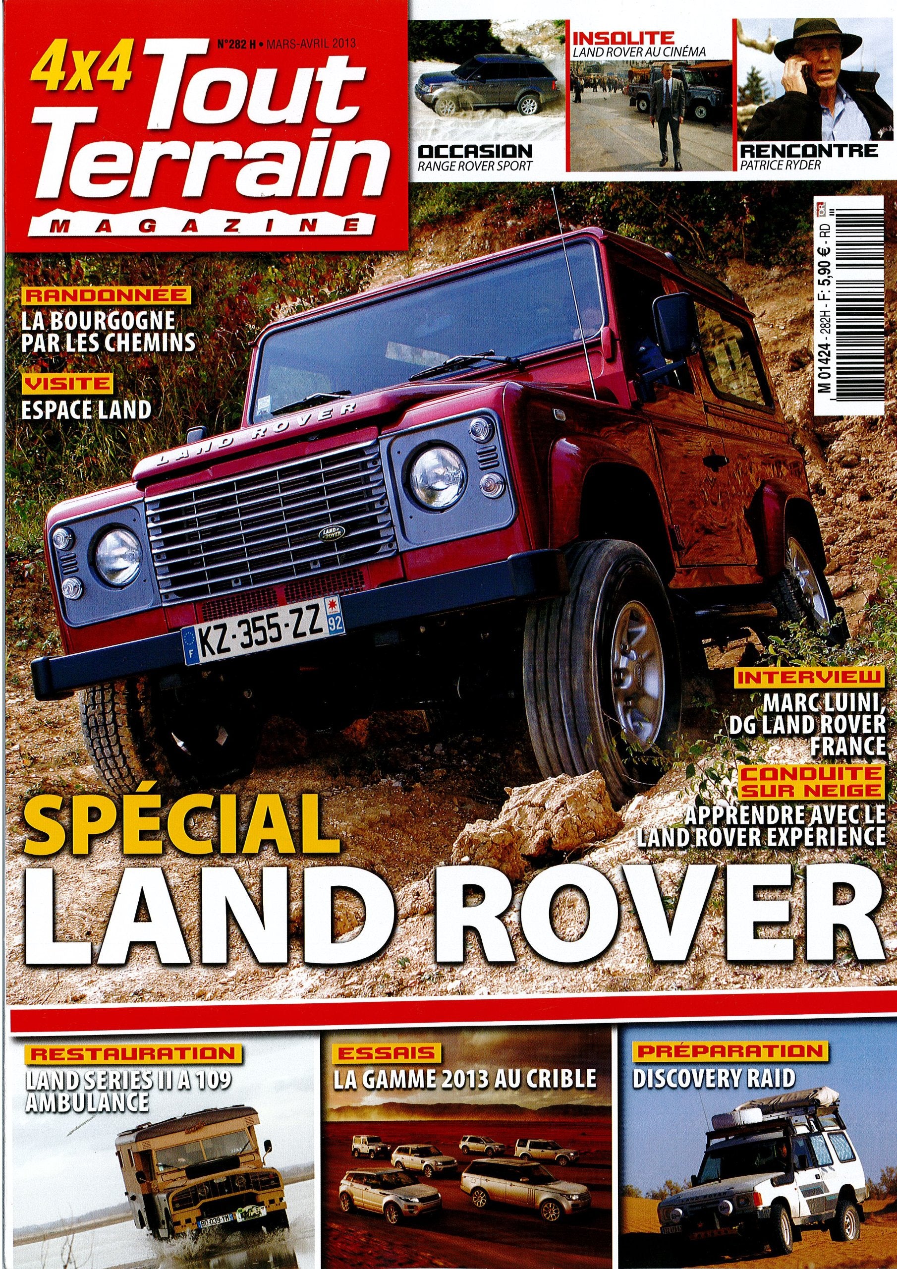 4x4 TOUT TERRAIN MAGAZINE ; SPECIAL LAND ROVER ; RESTAURATION ; ESSAIS ; PREPARATION book