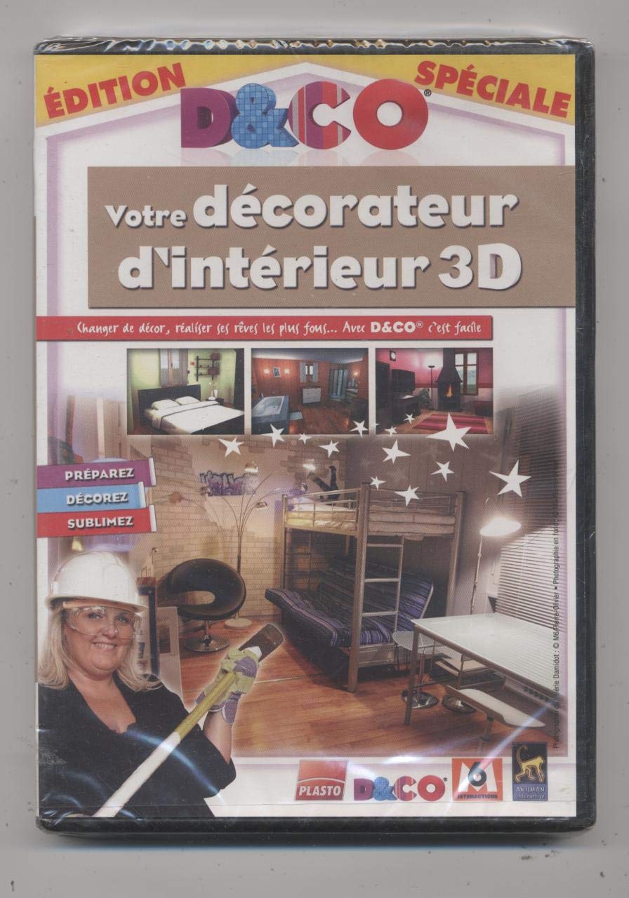 LOGICIEL PC DECO – VOTRE DECORATEUR D'INTERIEUR 3D software