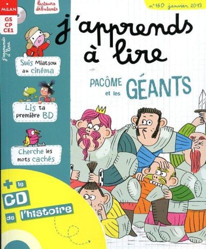 Product Image: J'apprends à lire, pacome et les géants