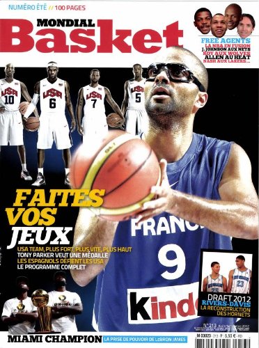 mondial basket;faites vos jeux;usa team plus fort plus vite plus haut;tony parker veut une medaille;les espagnols defient les usa;le programme complet;draft 2012 rivers-davis la reconstruction des hornets Books