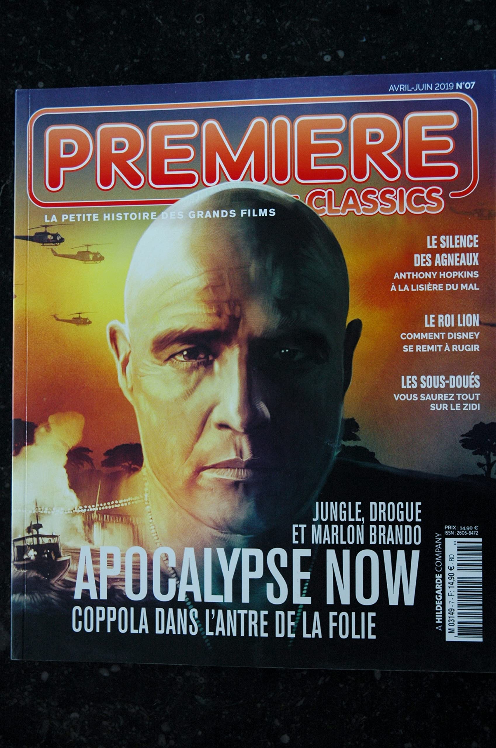 PREMIERE CLASSICS 7 AVRIL 2019 APOCALYPSE NOW COPPOLA MARLON BRANDO LE SILENCE DES AGNEAUX LE ROI LION LES SOUS-DOUES Photography