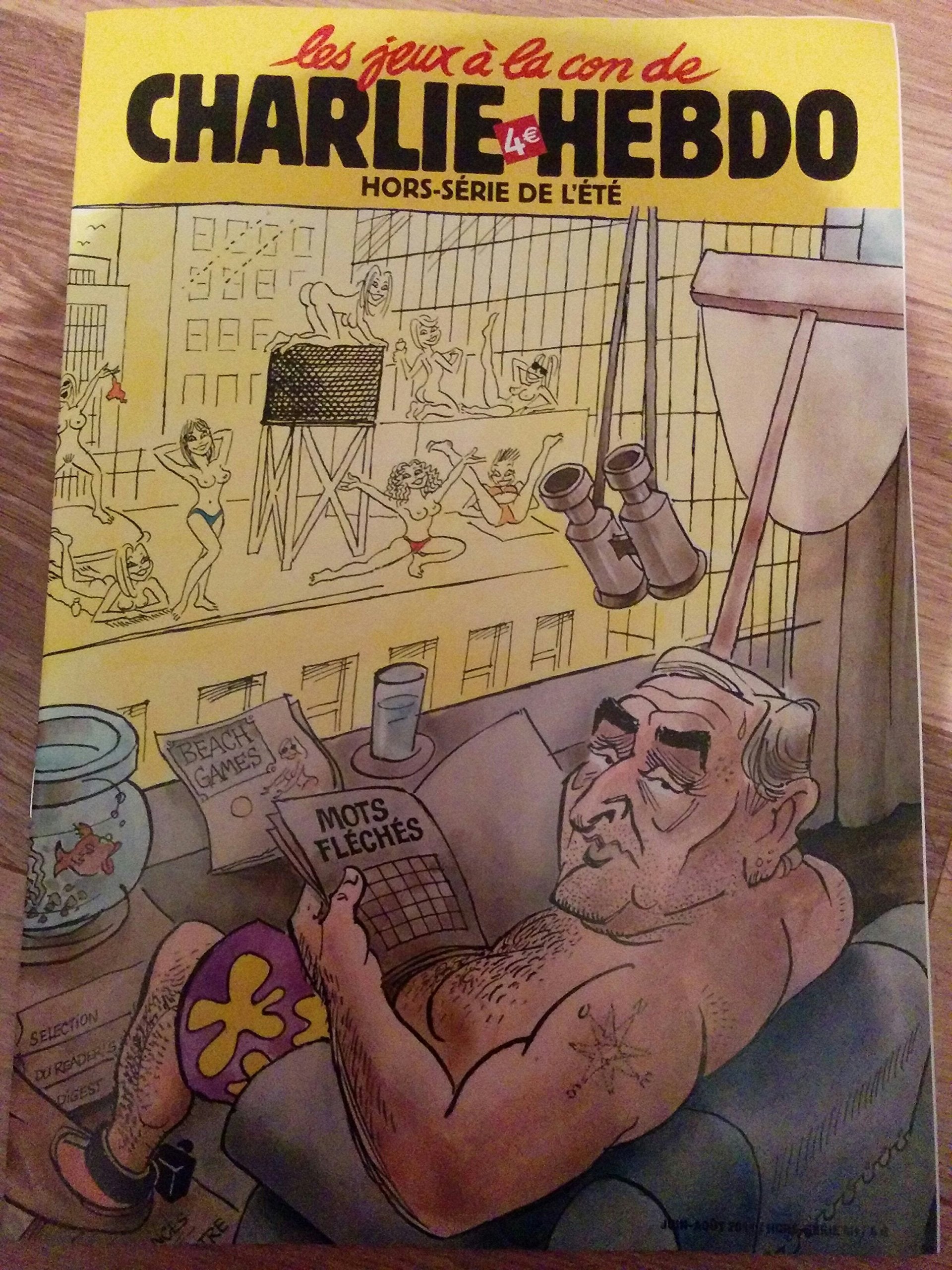 Charlie hebdo les jeux à la con Hors série numéro 4h book