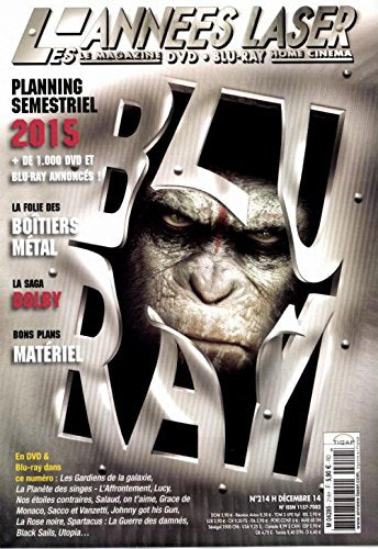 l'années laser hors-série; planning semestriel 2015 plus de 1000 DVD et blu-ray annoncés book