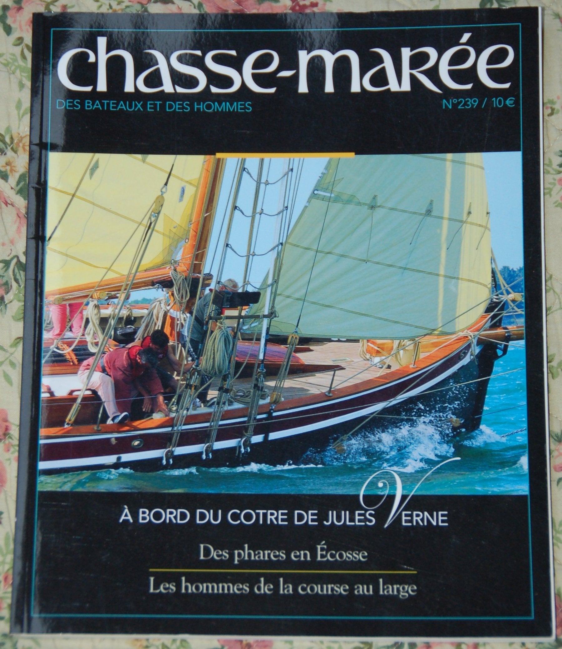 Chasse-marée des bateaux et des hommesN° 239 A bord du cotre de Jules Verne, Des phares en Ecosse, Les hommes de la course au large book