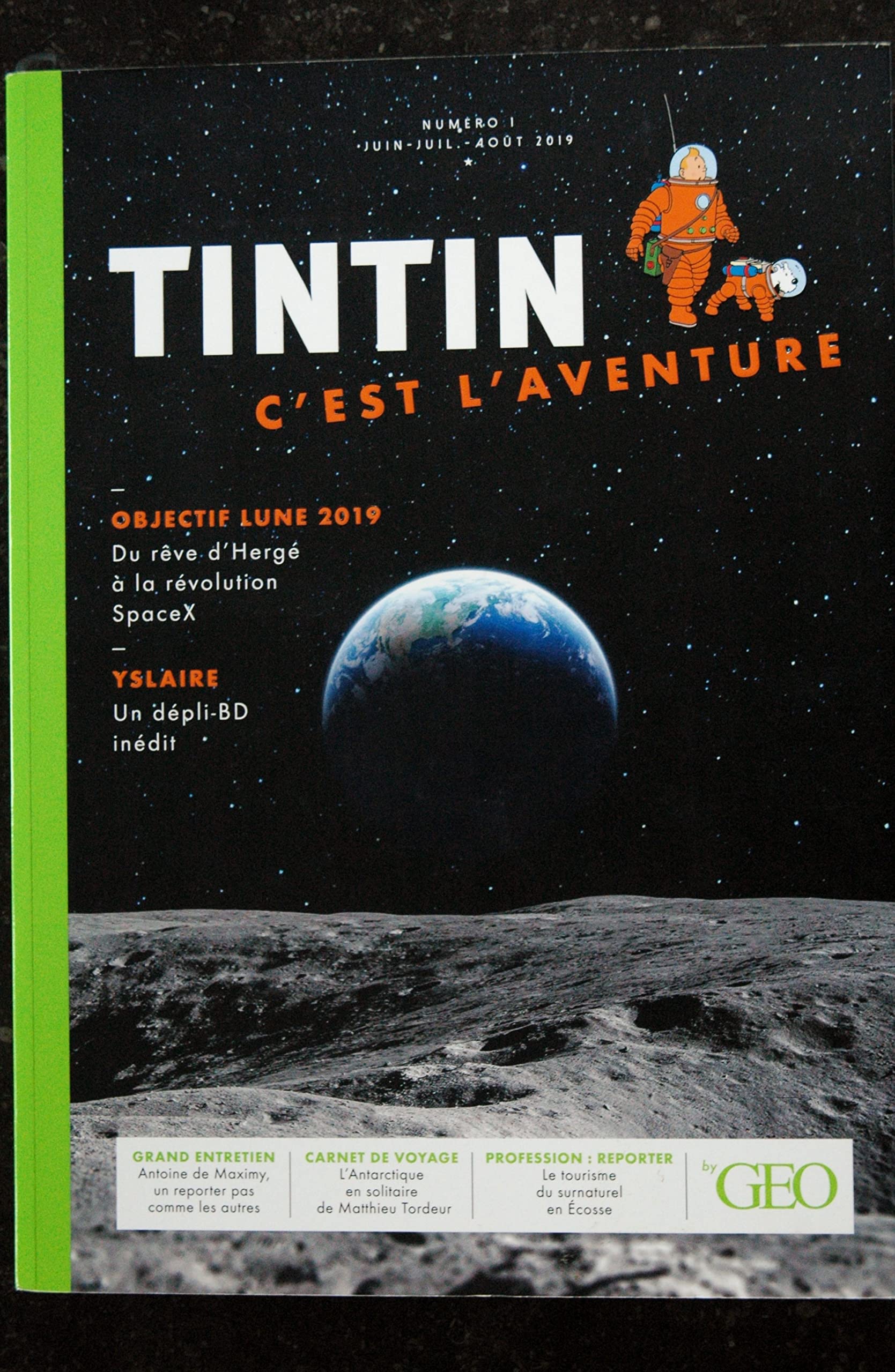La nouvelle revue GEO n° 1 2019 TINTIN C'est l'avent... Book book