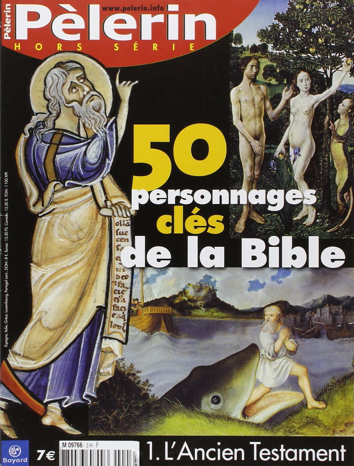 50 Personnages Cles de la Bible Ancien Testament Hs Pèlerin Books