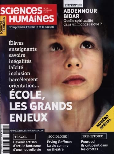 Sciences Humaines N° 351, octobre 2022 : Ecole, les grands enjeux book