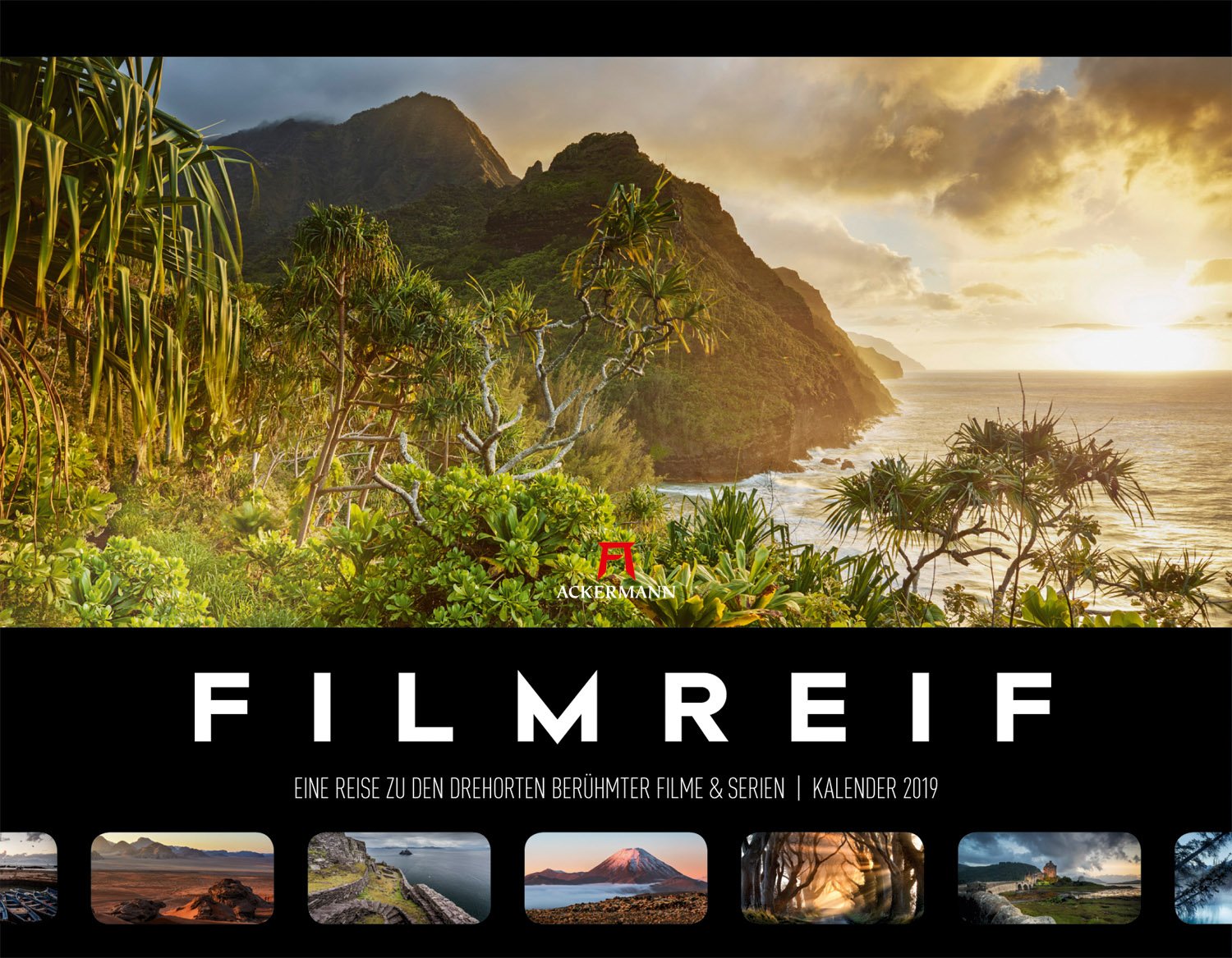 Filmreif - Filmschauplätze 2019: NEU Calendars