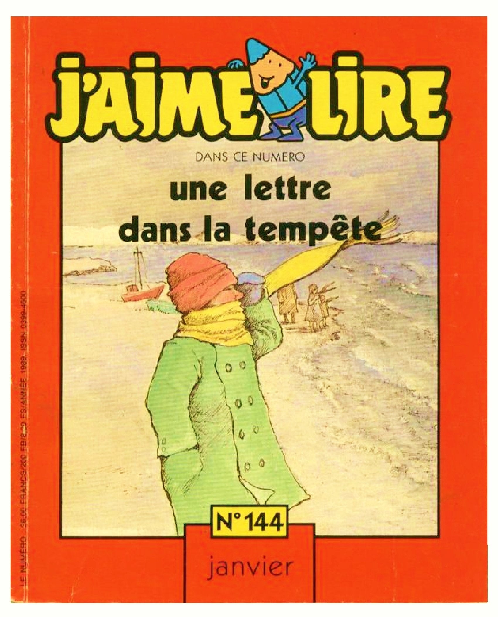 j'aime lire n°144 une lettre dans la tempête Books