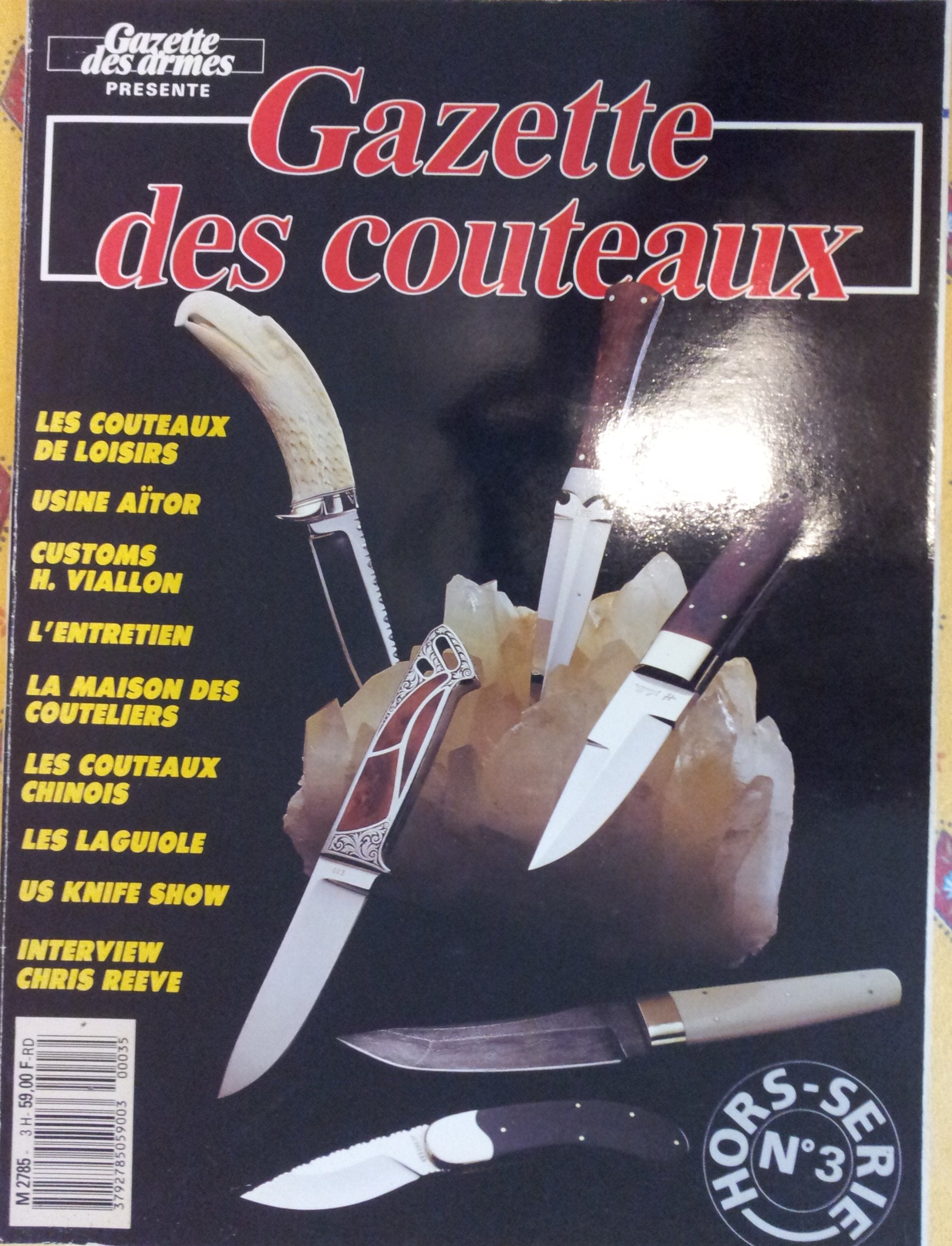 Gazette des armes Gazette des couteaux Hors série N°3 book
