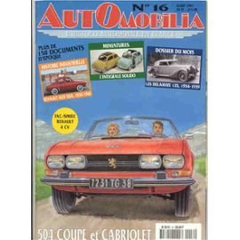 Automobilia N° 16 book