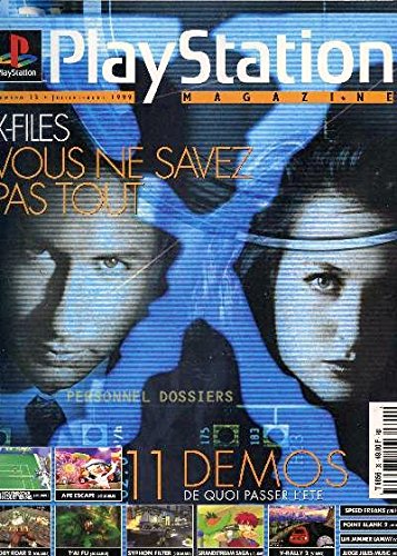 PLAYSTATION MAGAZINE - N°33 - JUILLET-AOUT 1999 / X-FILES VOUS NE SAVEZ PAS TOUT .... Books