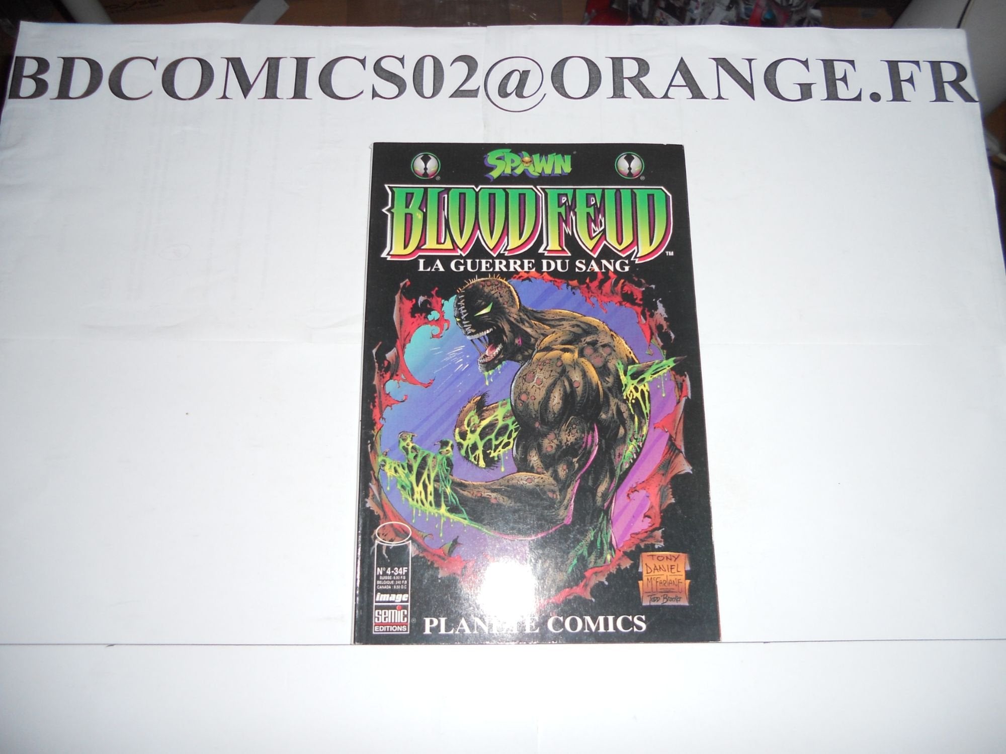Spawn : Bloodfeud - La guerre du sang - 4 Books