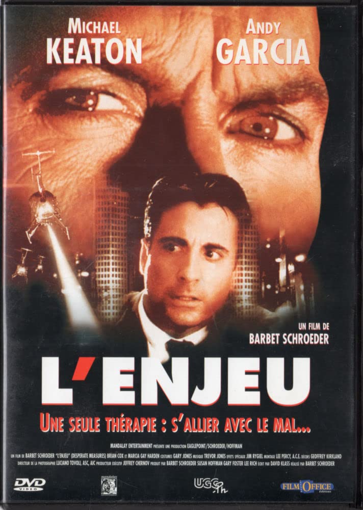 L'Enjeu - Barbet Schroeder - Michael Keaton, Andy Garcia - DVD dvd