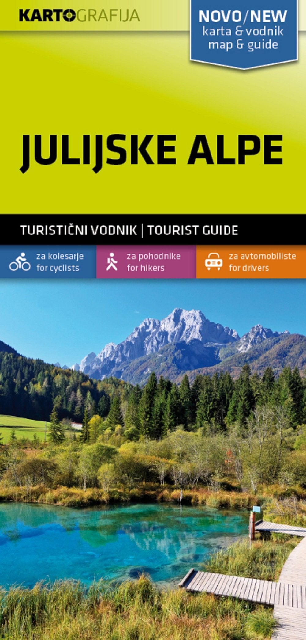 Julian Alps kartografija r/v Maps & Plans