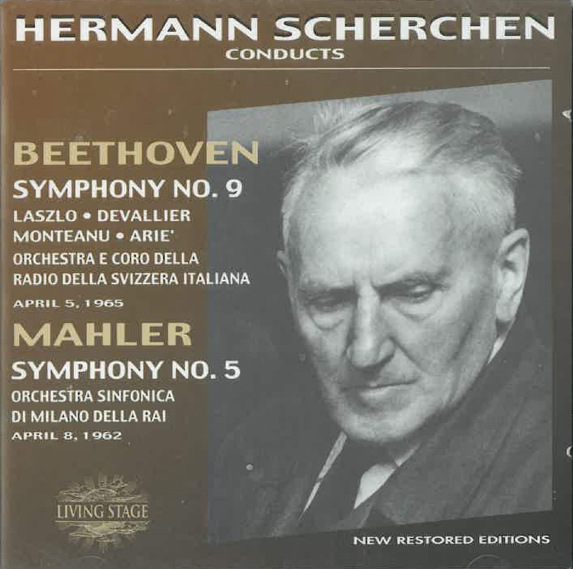 Scherchen / 1962-65 - Mahler: Symphonie Nr. 5 & Beethoven Classical
