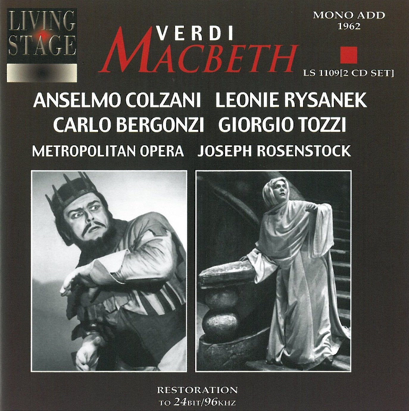 Rysanek, Bergonzi, Colzani, Tozzi/ - Verdi: Macbeth Classical