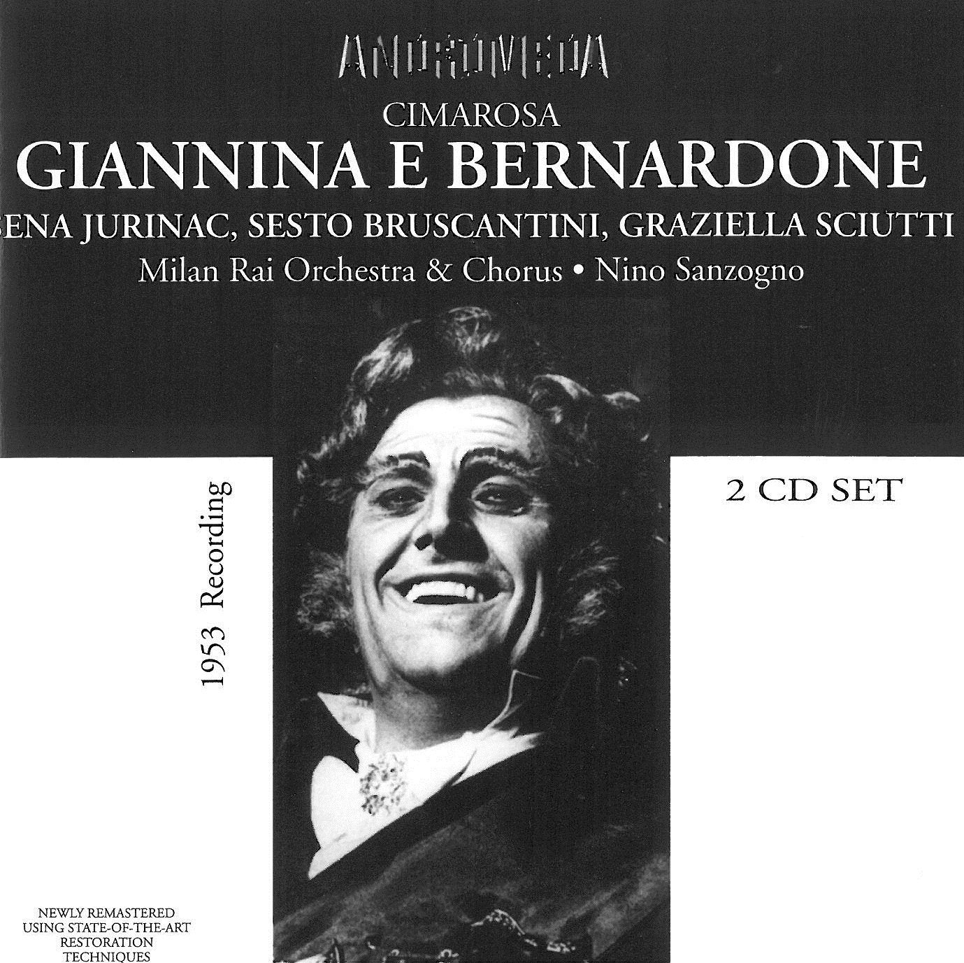 Jurinac, Bruscantini, Sciutti, De C - Cimarosa: Giannina E Bernardone (Re Classical
