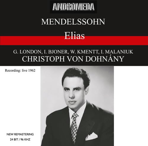 Mendelssohn: Elias (Cologne 1962 Li cd