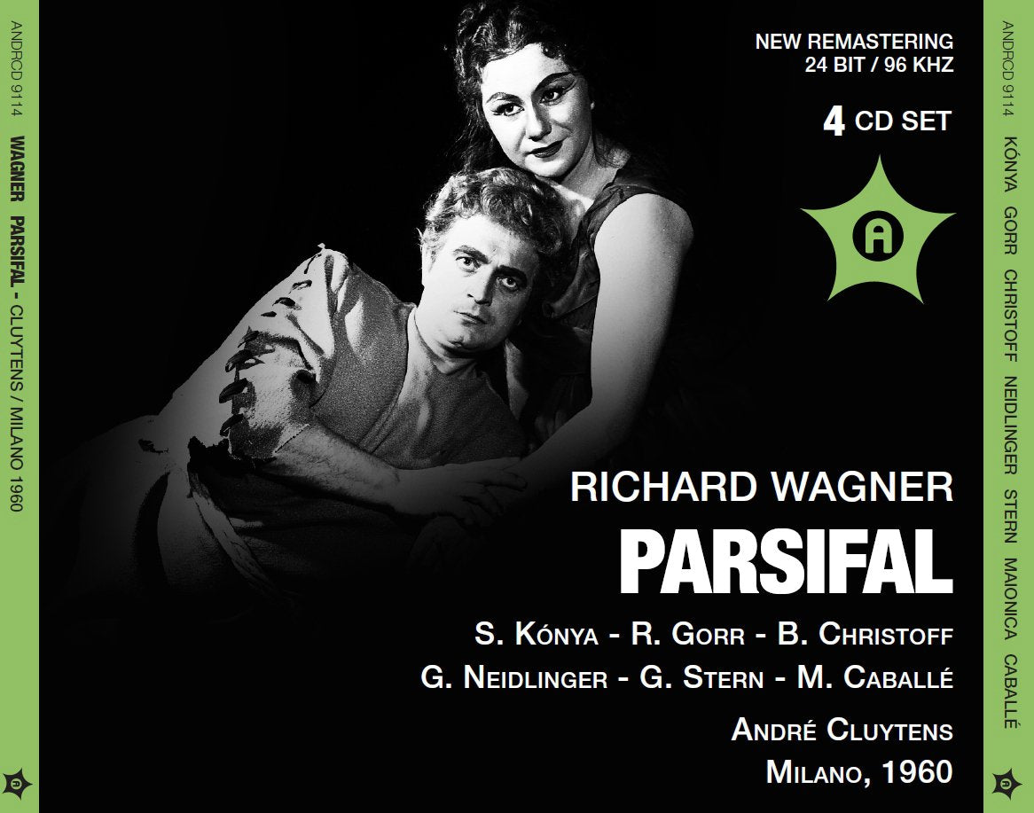 Konya, Gorr, Neidlinger, Christoff, - Wagner: Parsifal (Scala 02.05.1960) cd