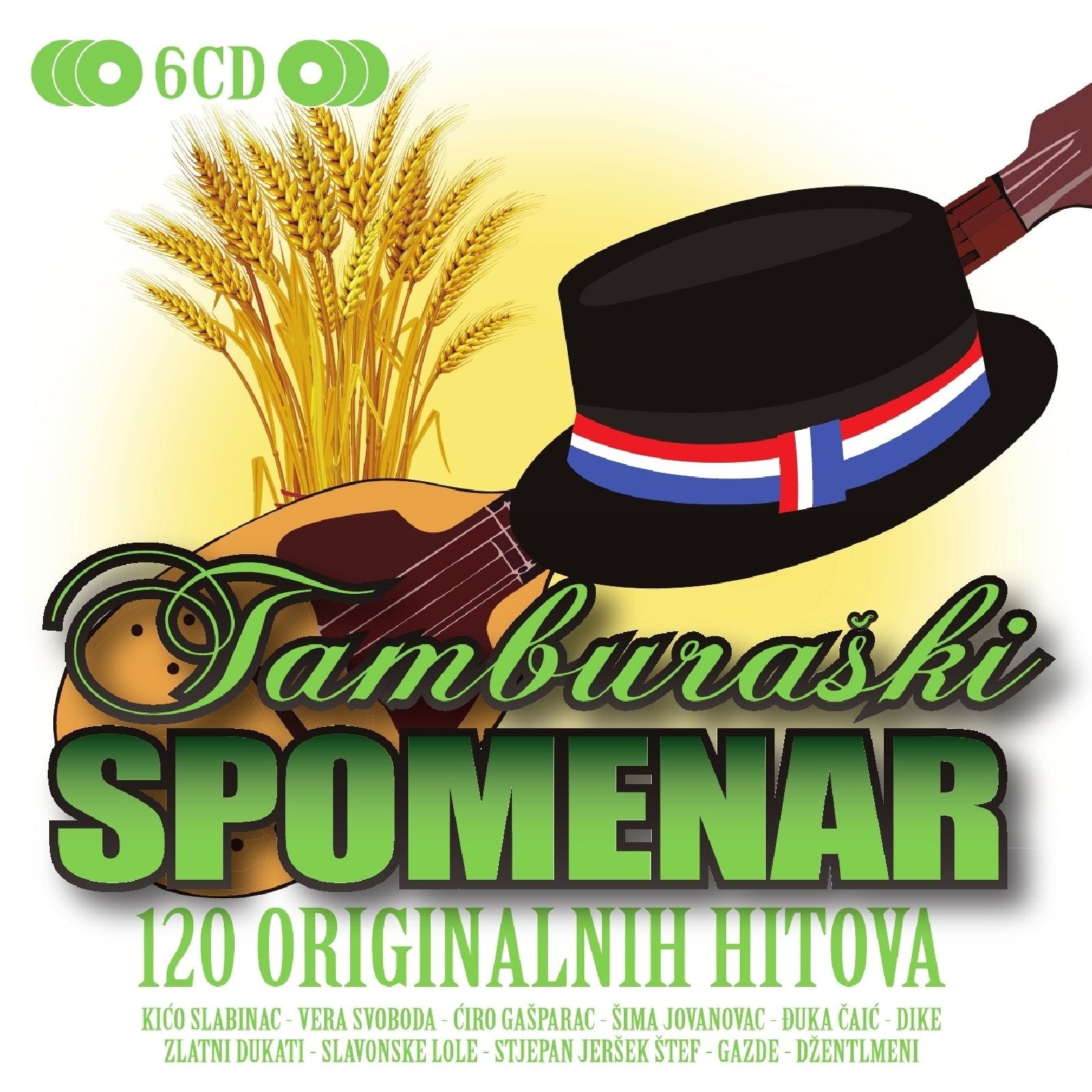 RAZNI IZVODJACI-Tamburaski Spomenar 120 Originalnih Hitova Music