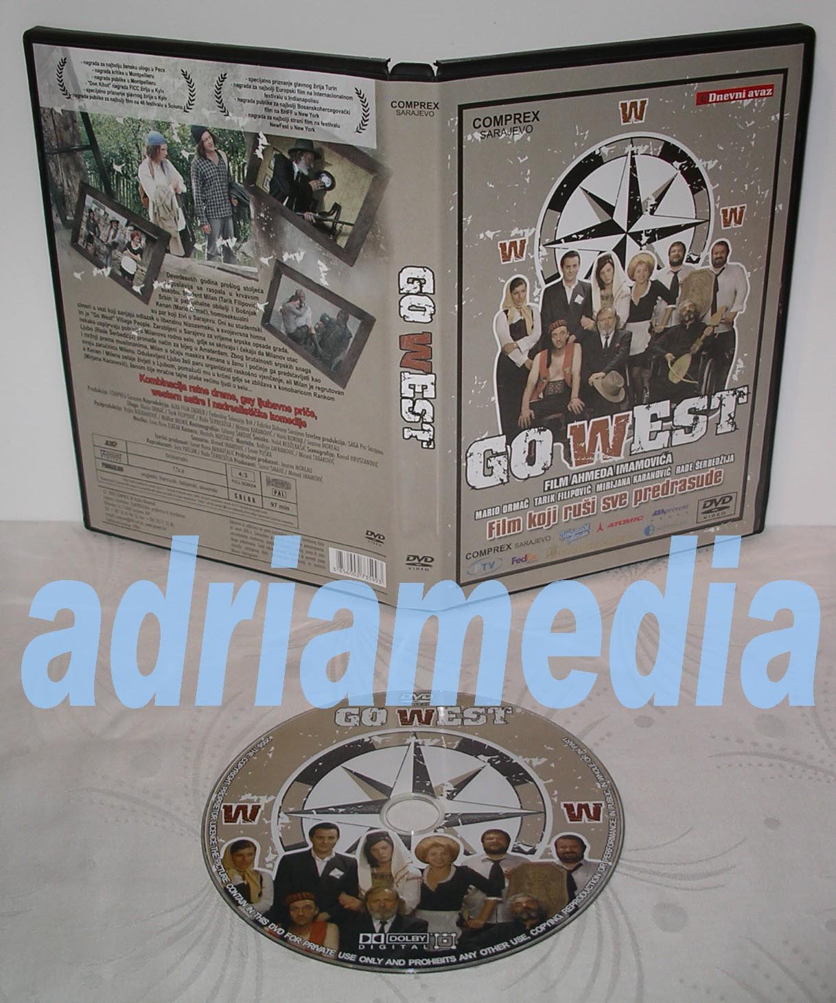 GO WEST, 2005 BiH (DVD) film Ahmeda Imamovica Films