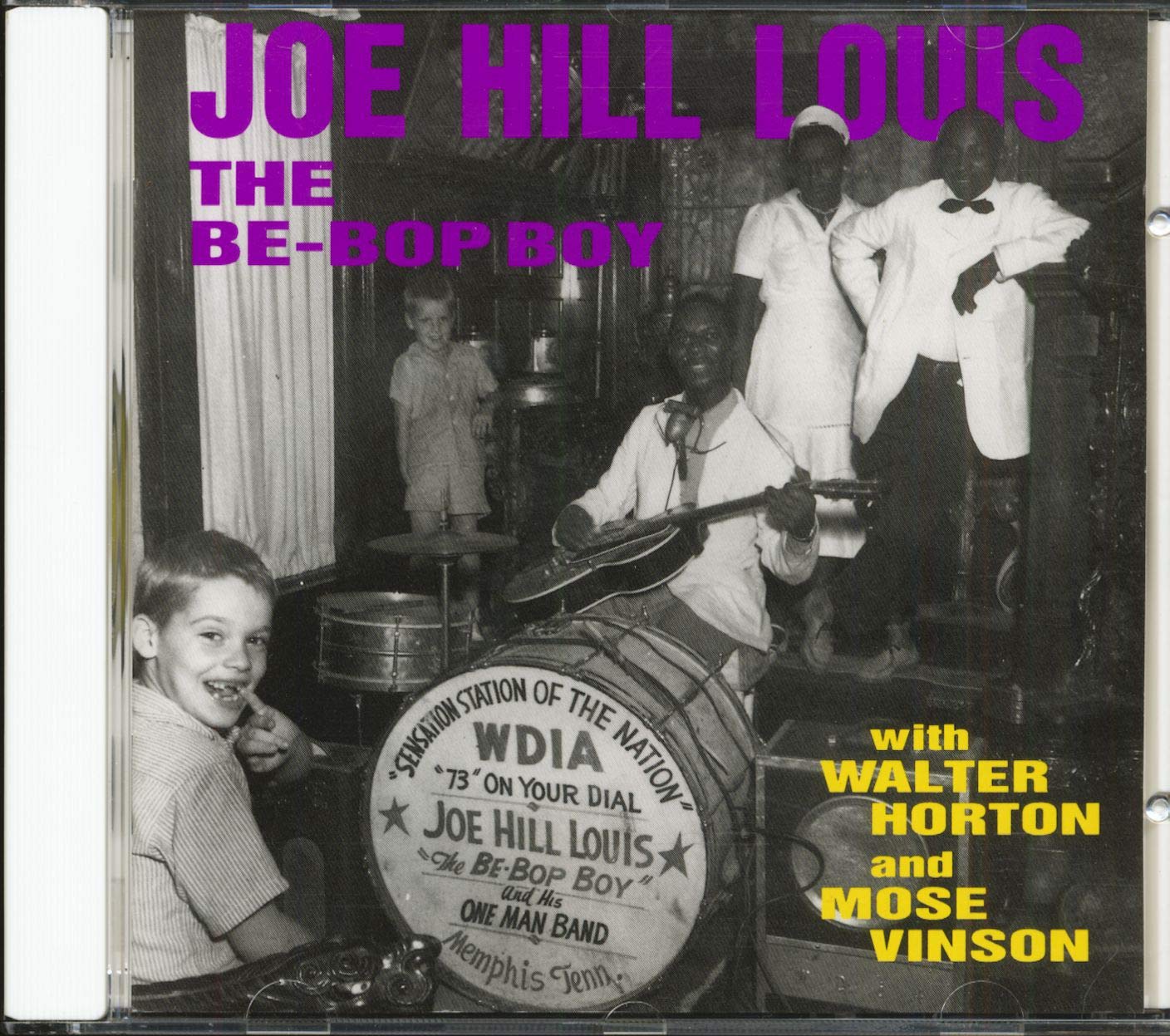 The Be-Bop Boy with Walter Horton and Mose Vinson (CD) Blues