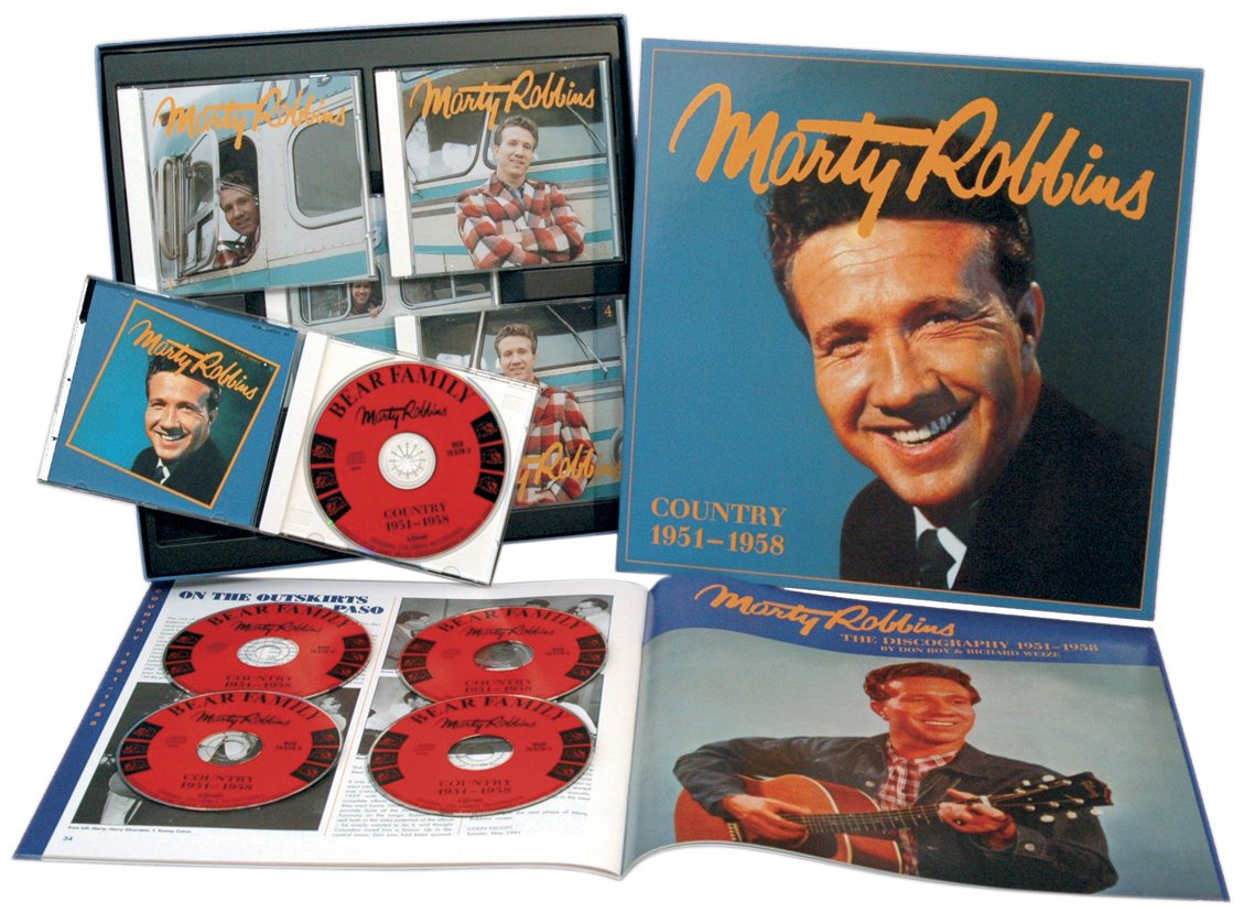 Country 1951-1958  5-CD & Book Pop