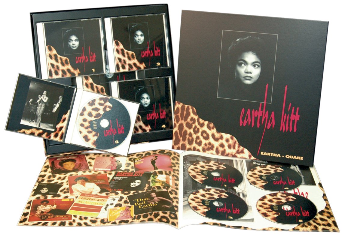 Eartha-Quake 5-CD & Book/Buch Other music genres
