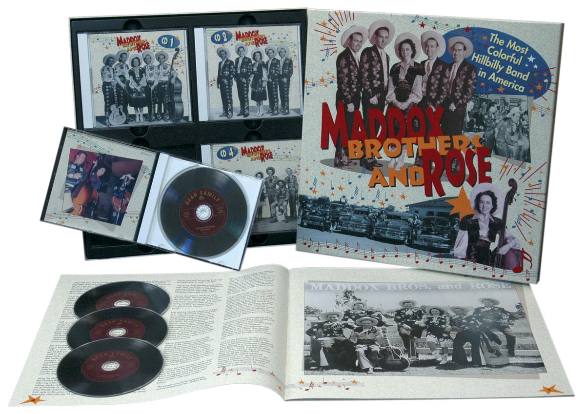 The Most Colorful Hilbilly Band in America...4-CD Pop