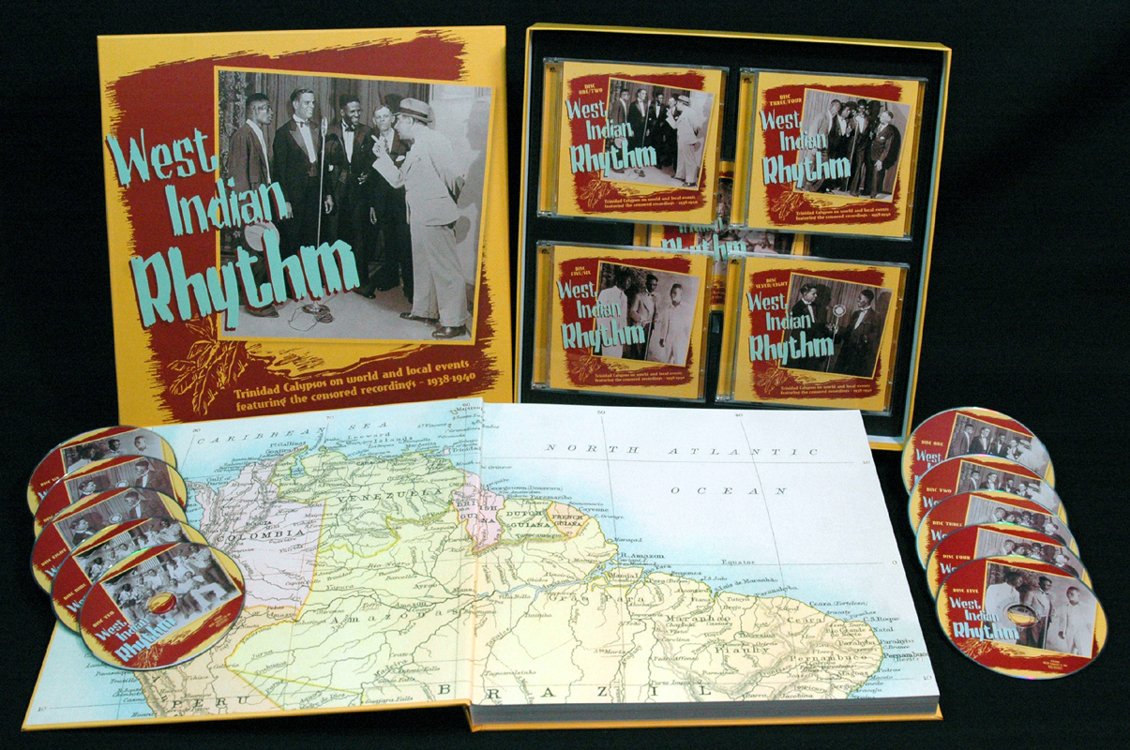 West Indian Rhythm - Calypso 1938-1940 (10-CD Deluxe Box Set) Pop