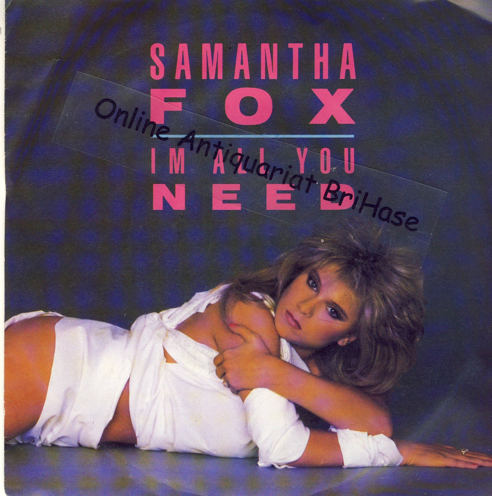I'm all you need (1986) / Vinyl single Music