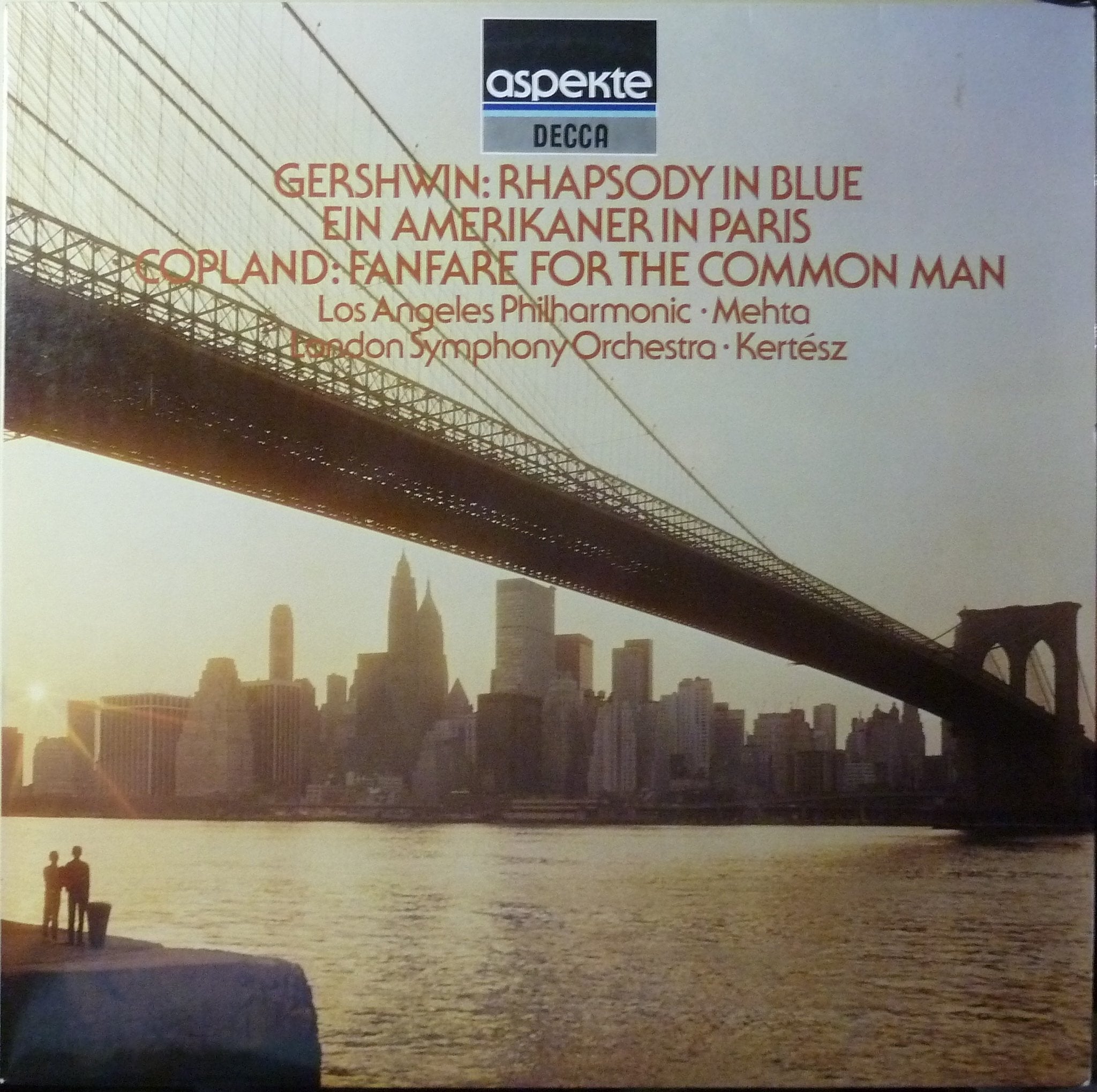 Rapsody in blue/Ein Amerikaner in Paris/Copland: Fanfare for the common man (Decca) / Vinyl record Music