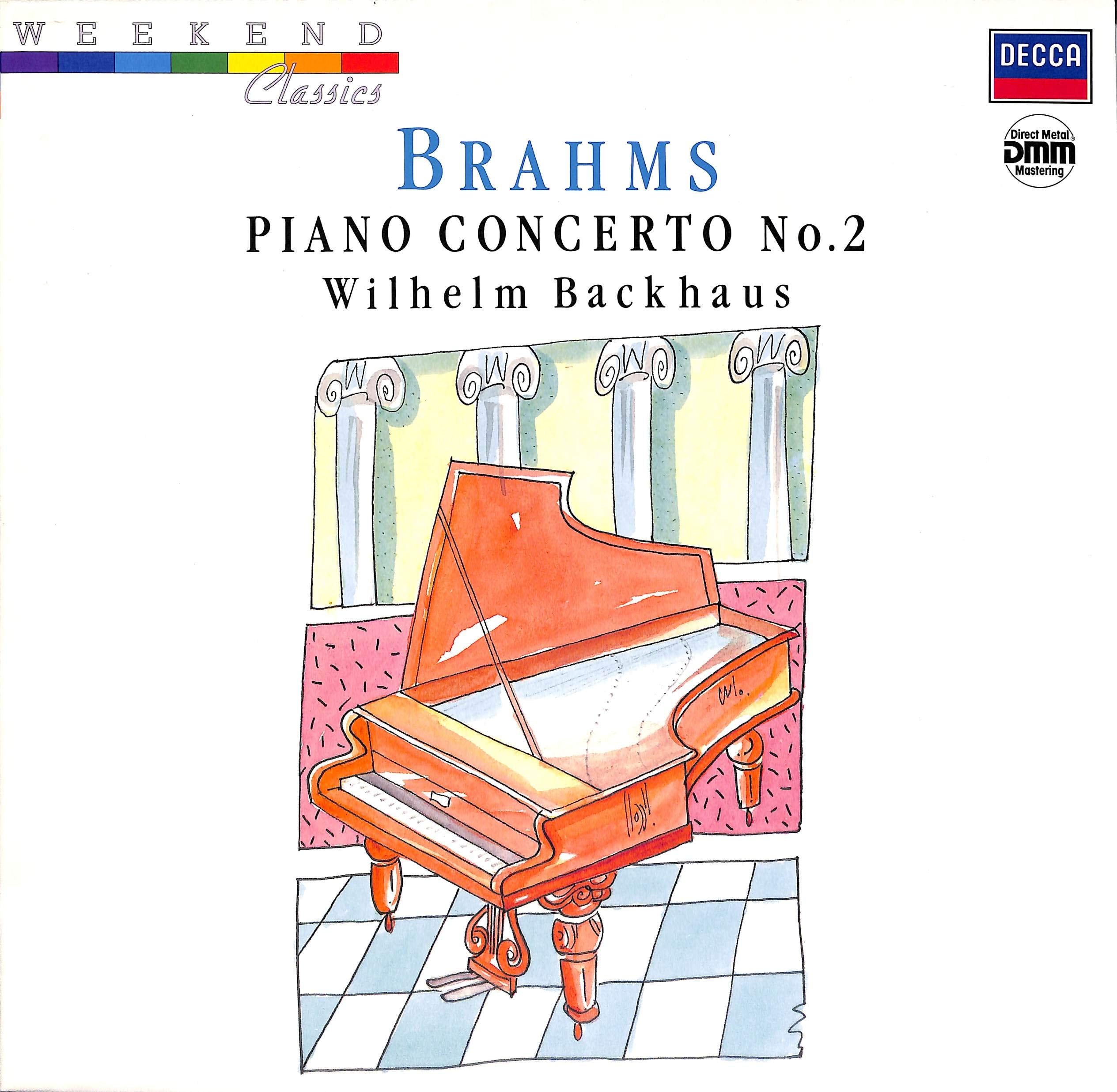 Brahms: Piano Concerto No. 2; Klavierkonzert Nr. 2 B-dur, op. 83 - 6.43581AD - Vinyl LP Music