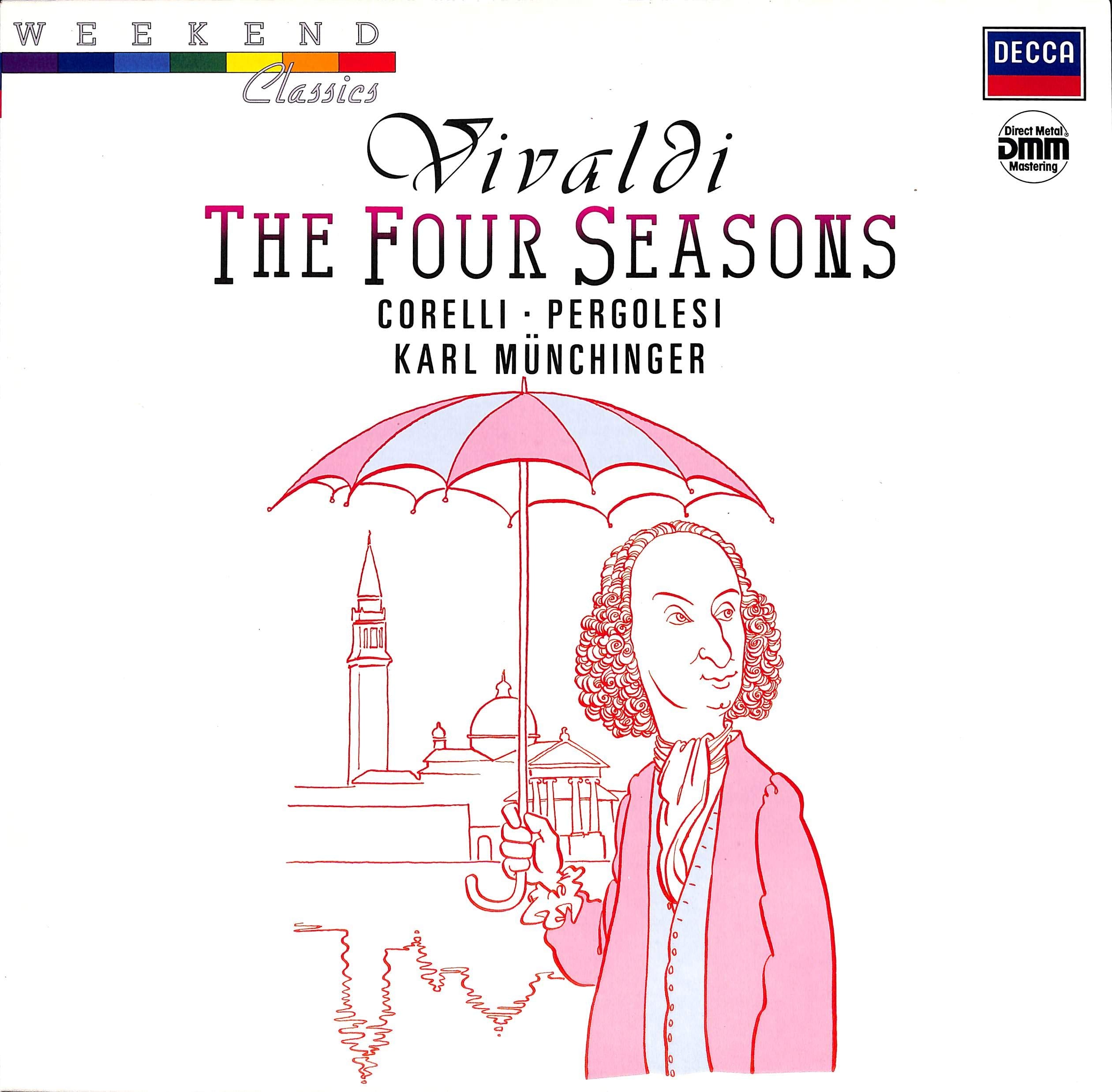 Vivaldi / Corelli / Pergolesi: The Four Seasons, Die Vier Jahreszeiten; Concerto Grosso Nr. 8 g-moll; Flötenkonzert Nr. 2 D-dur - 6.43700AD - Vinyl LP Classical