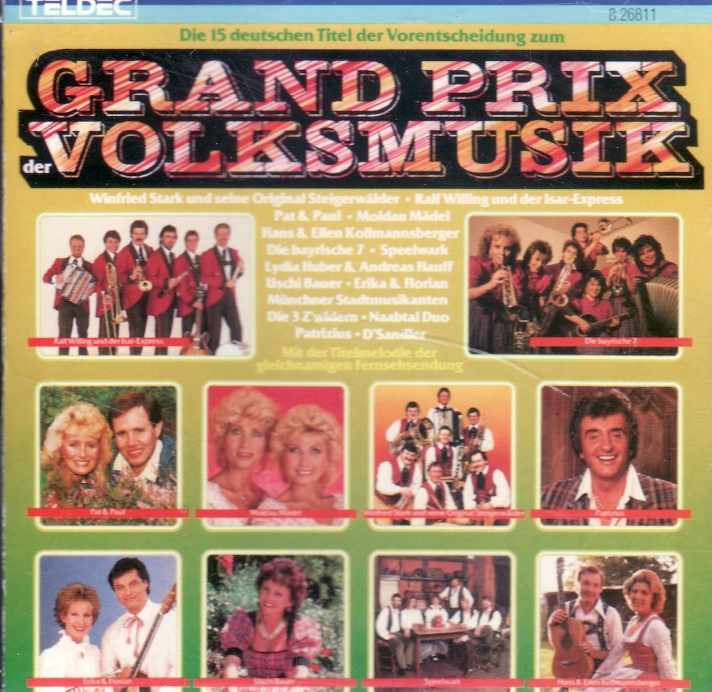 Product Image: 1988-Die 15 deutschen Titel zum Vorentscheid