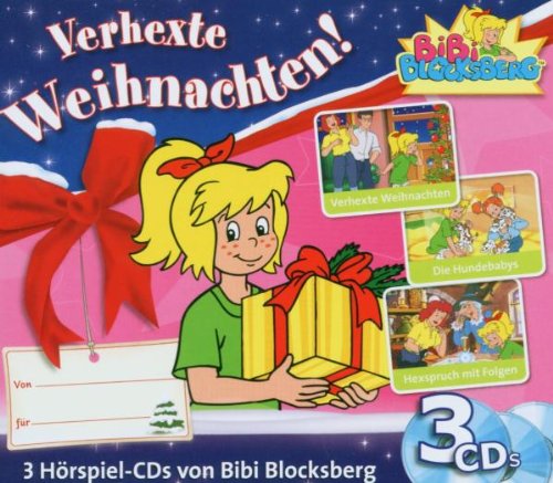 Bibi Blocksberg Weihnachtsbox 3 CDs: Verhexte Weihnachten; Die Hundebabys; Hexspruch mit Folgen Novels & Short Stories