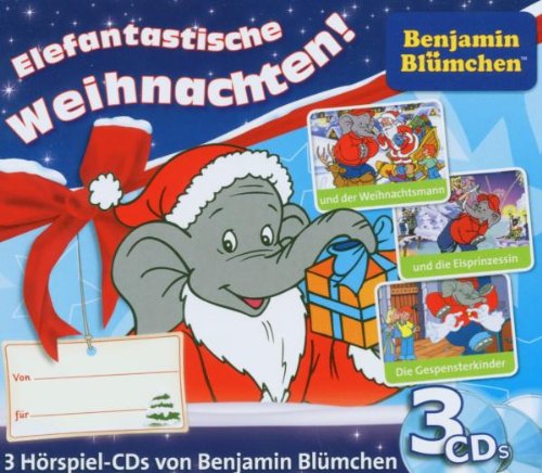 Benjamin Blümchen Weihnachtsbox 3 CDs: Benjamin Blümchen und der Weihnachtsmann; Benjamin Blümchen und die Eisprinzessin; Die Gespensterkinder Novels & Short Stories