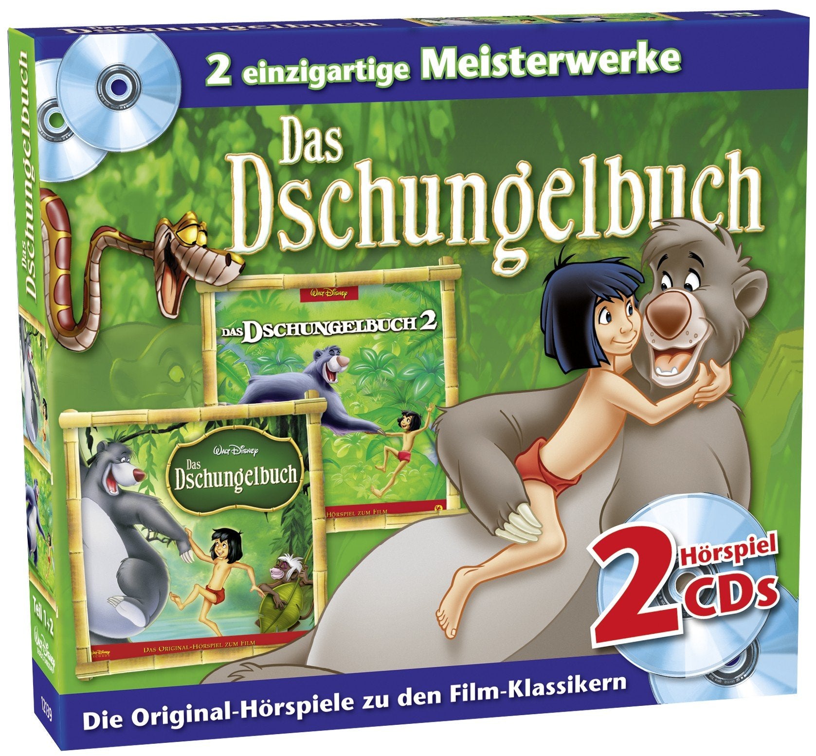 Kinoklassiker Dschungelbuch 1+2 Children & Young People Audio Books