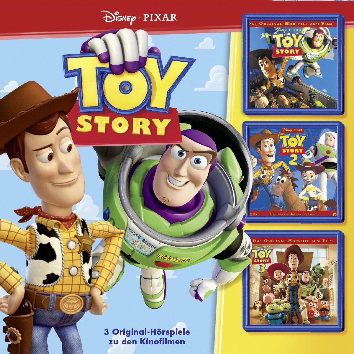 Disney 3 CD Toy Story-Box Children & Young People