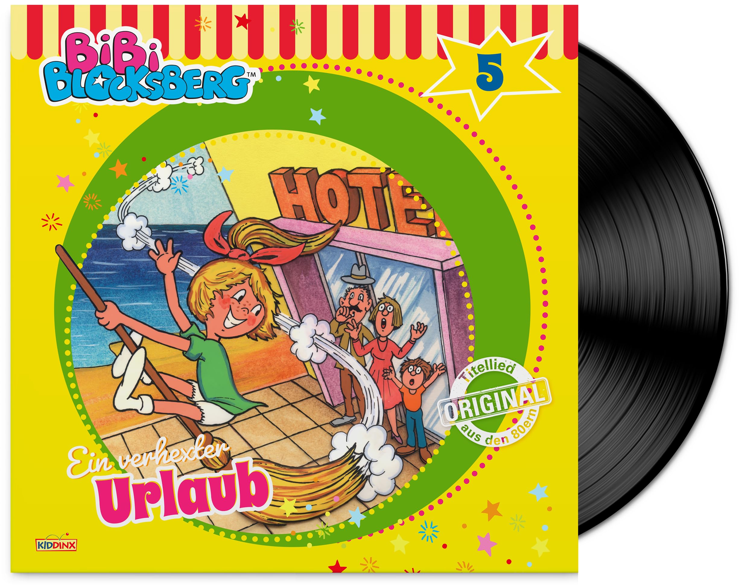 Bibi Blocksberg Folge 5: Ein verhexter Urlaub (Retro Vinyl Edition) Children & Young People